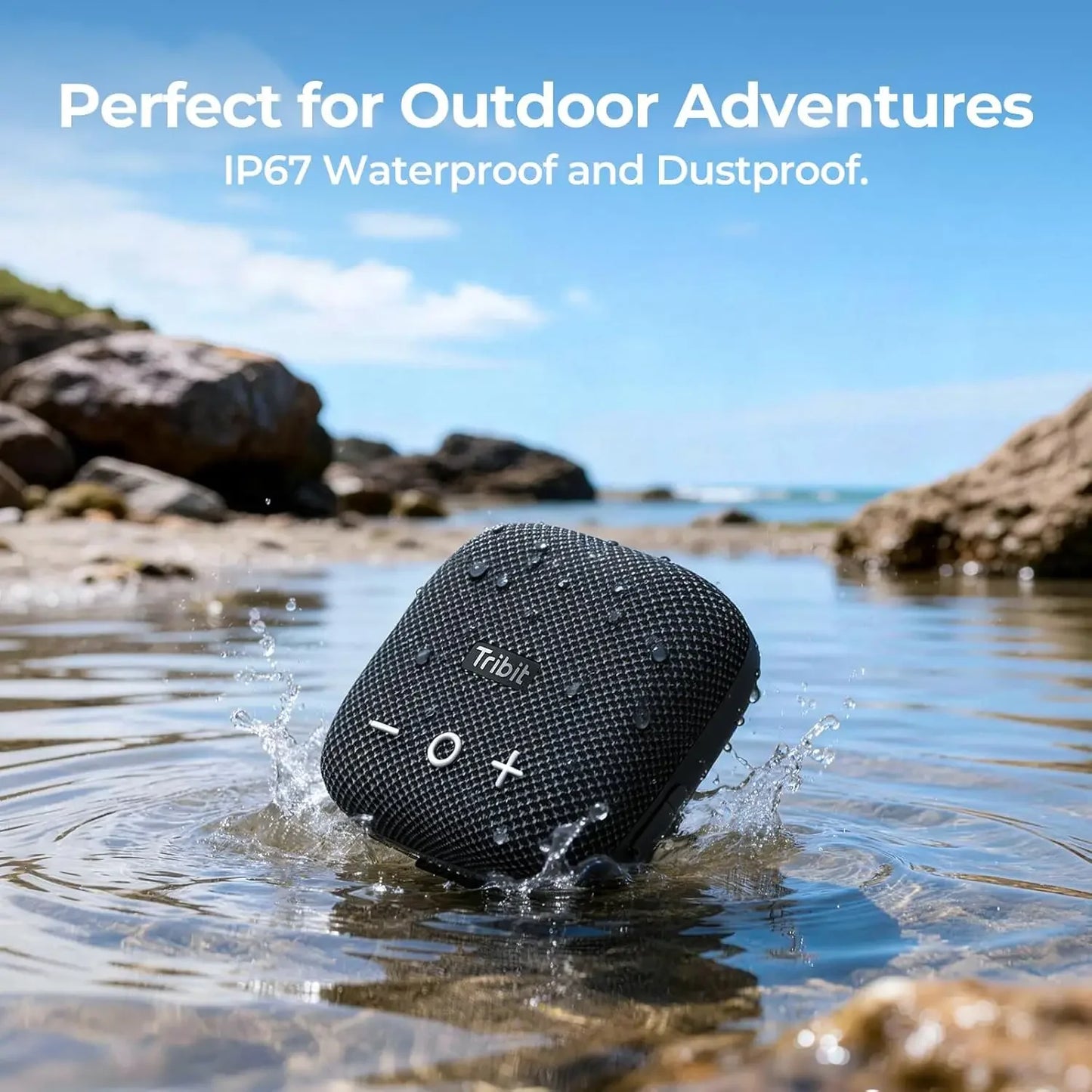 Tribit StormBox Micro 2 Portable Bluetooth IP67 10W Waterproof Speaker