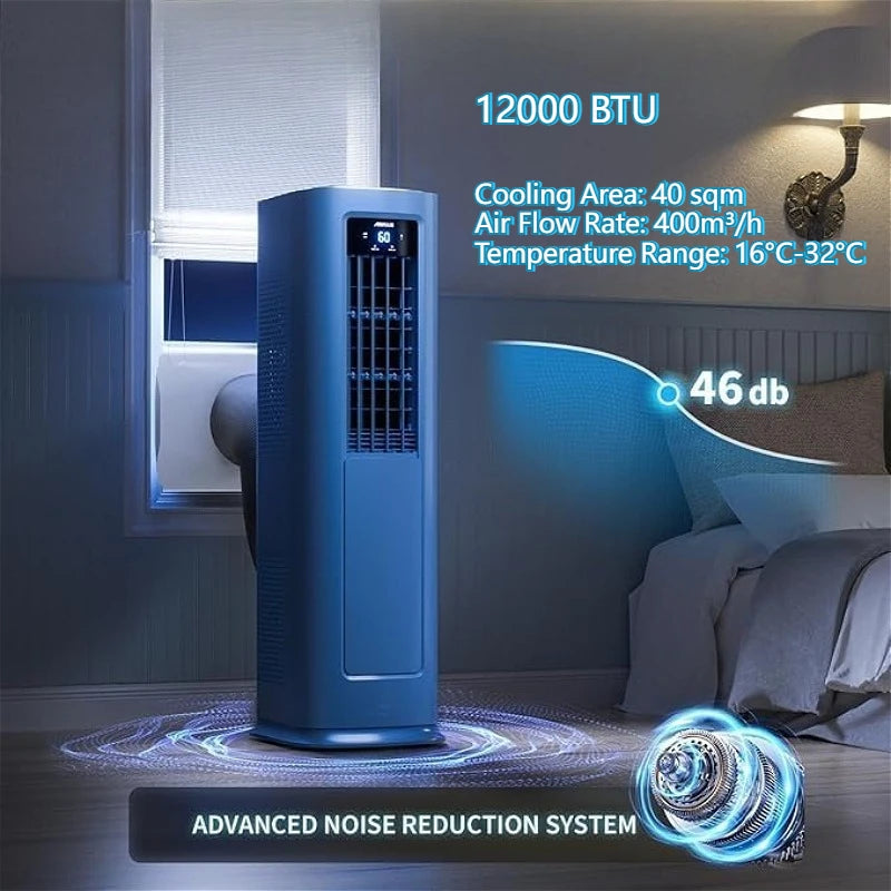 AIRPLUS Smart Portable Air Conditioner for Bedroom With Dehumidifier