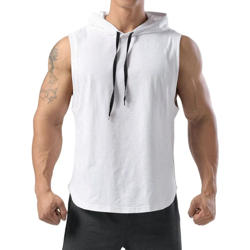 Men Quick Dry Tank Top Sleeveless Gym Vest