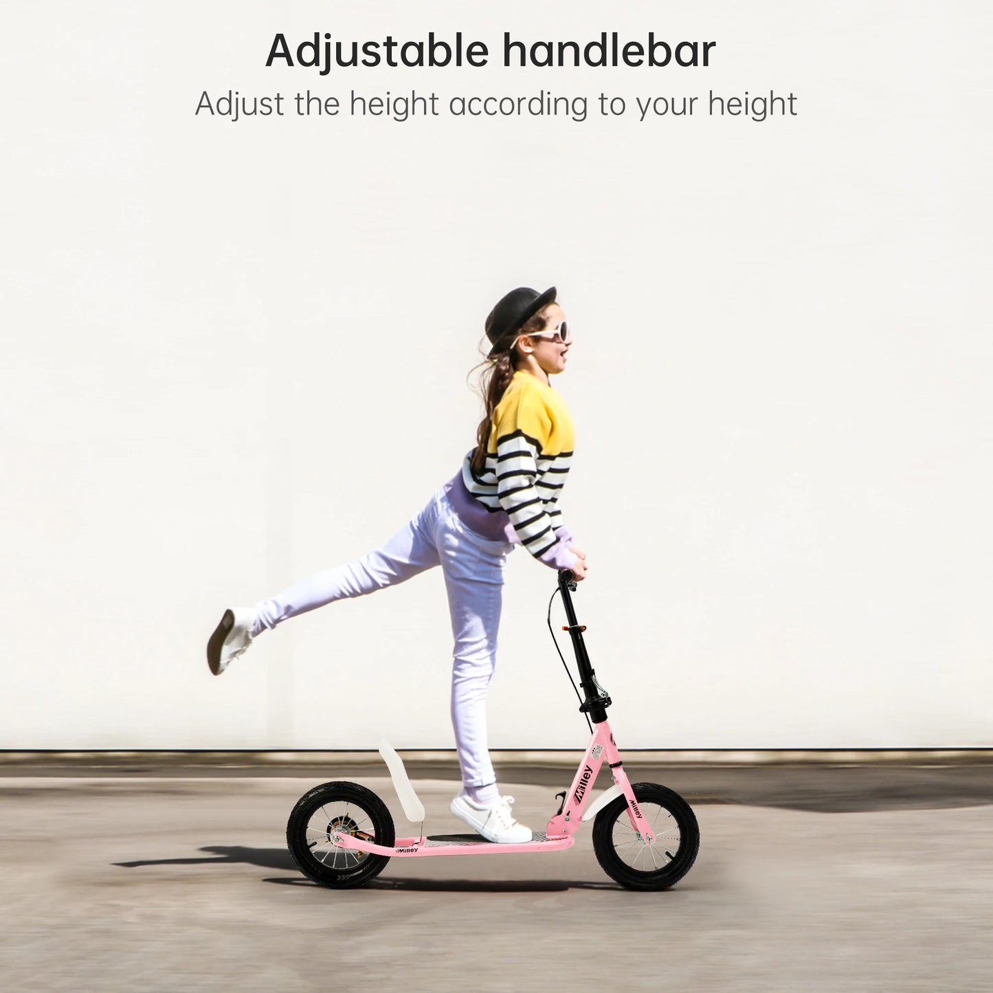 Shock Absorbing Foldable Commuter Kick Scooter for Adults and Teens
