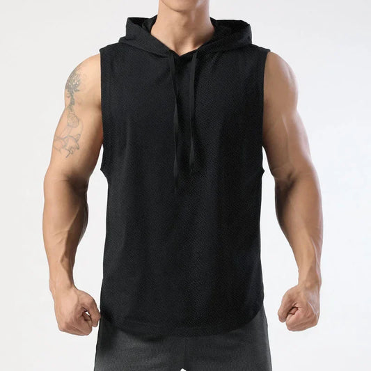 Men Quick Dry Tank Top Sleeveless Gym Vest