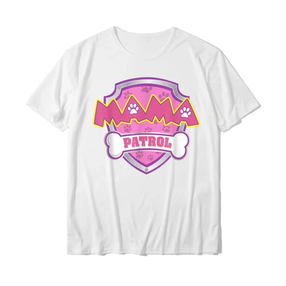 Dog Patrol Shirt Funny Gift T Shirt For Women Cotton