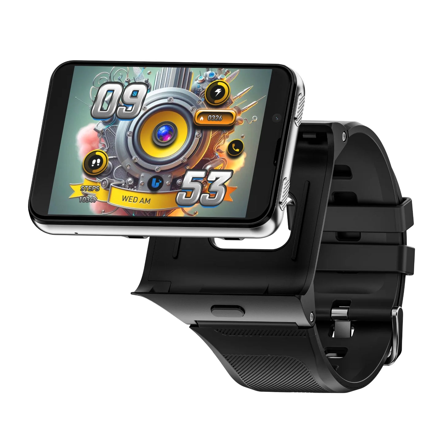 LOKMAT APPLLP MAX Android 4G Smartwatch With Dual Cameras