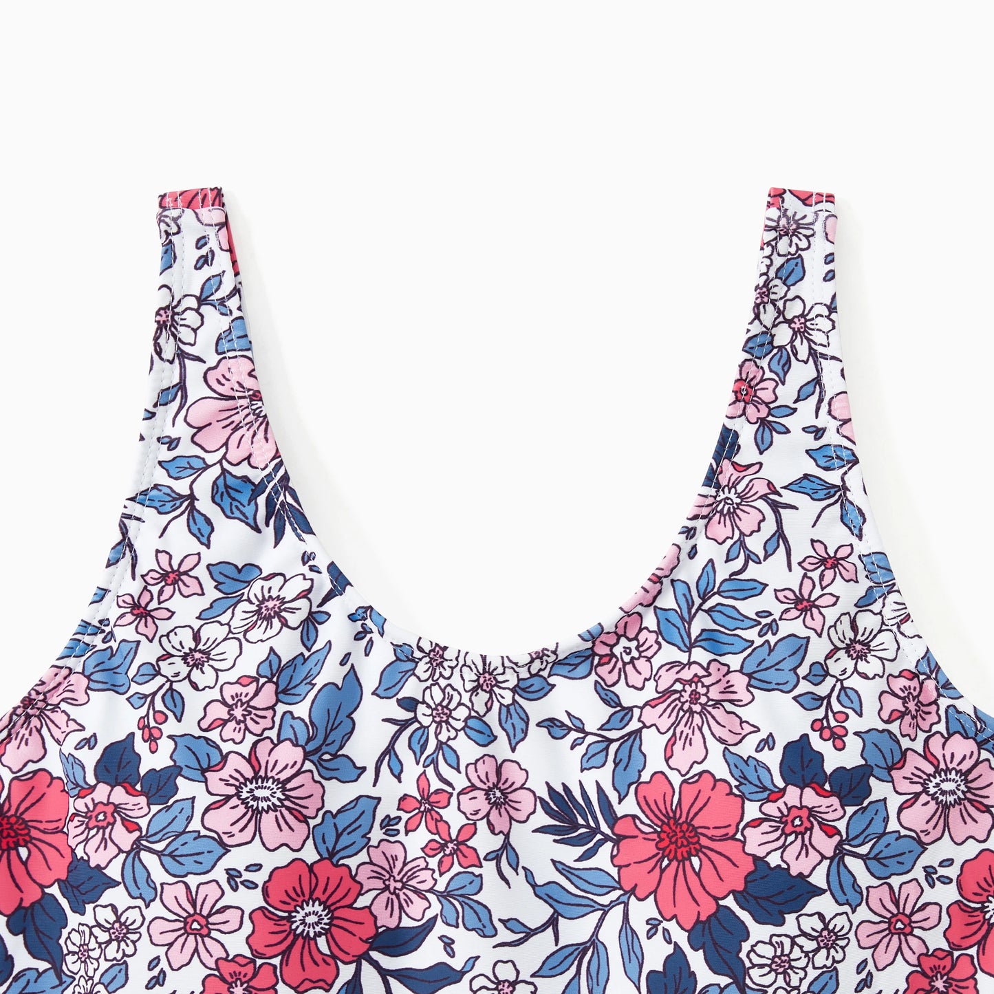 PATPAT Family Floral Bow Swimsuit for Girls and Moms