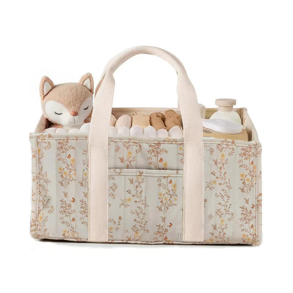 Foldable Diaper Bag For Moms And Dads Baby Storage Organizer