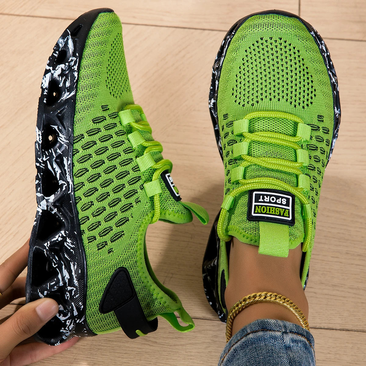 Breathable Air Mesh Running Shoes for Men and Women