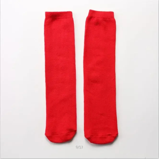 Knee High Unisex Kids Socks For School Uniforms Everyday