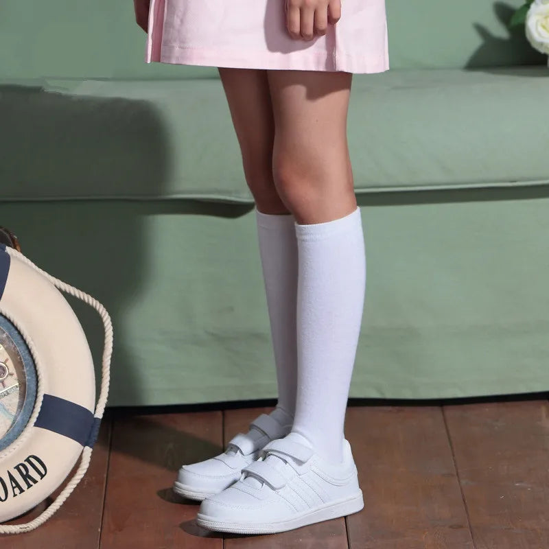 Knee High Unisex Kids Socks For School Uniforms Everyday