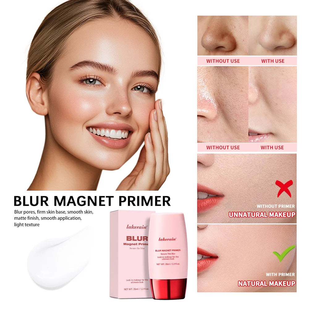 Lakerain Blur Magnet Primer Base Makeup Matte Finish Pore Smoothing