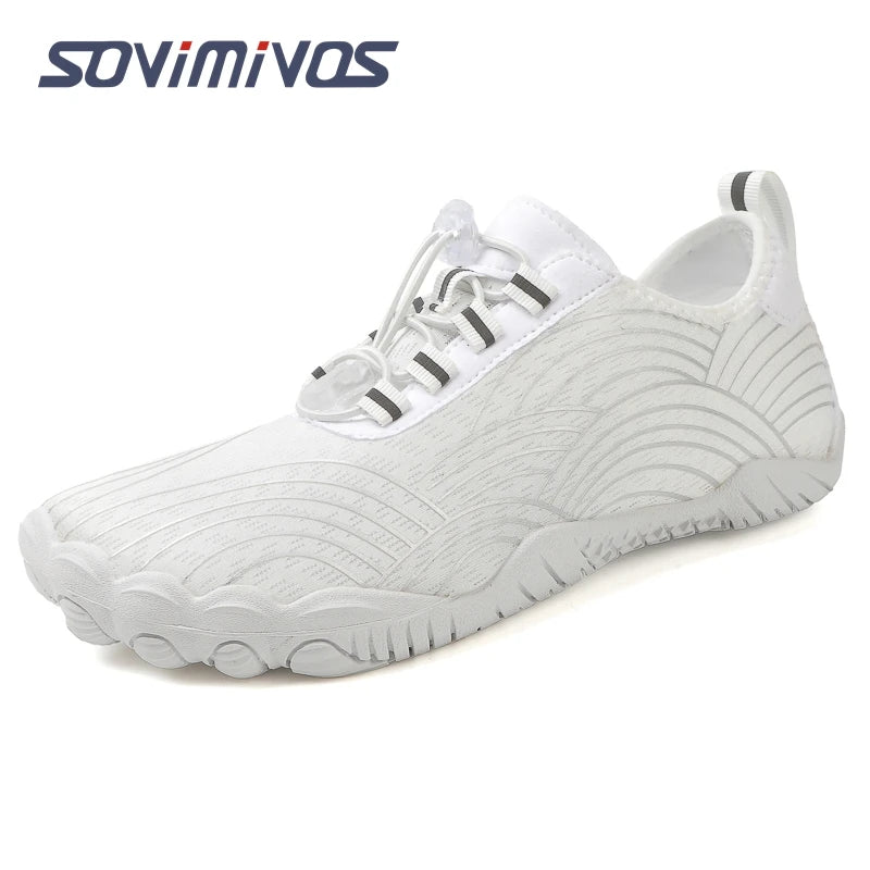 SOVIMIVOS Barefoot Trail Shoes Men Women Hiking Water Shoes