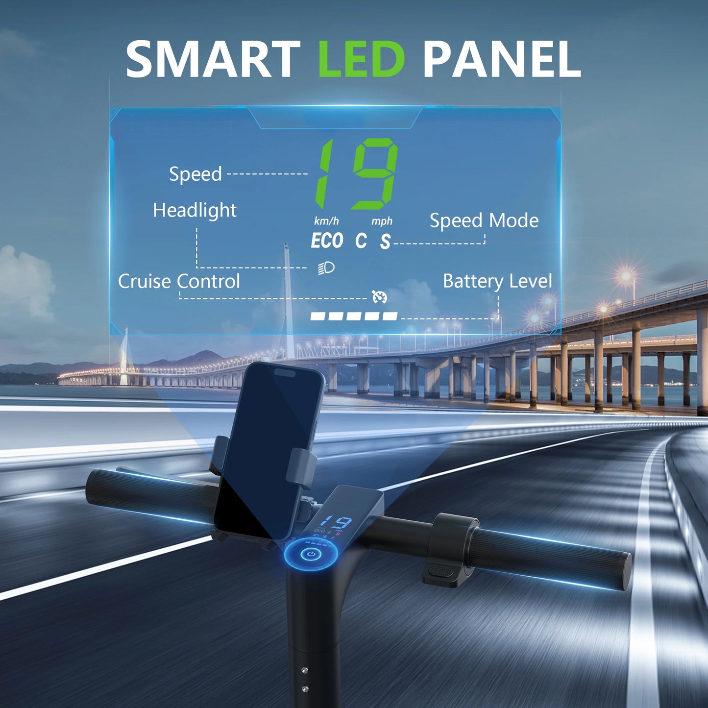 MAXSHOT Electric Scooter With Seat Basket Foldable 15 Miles