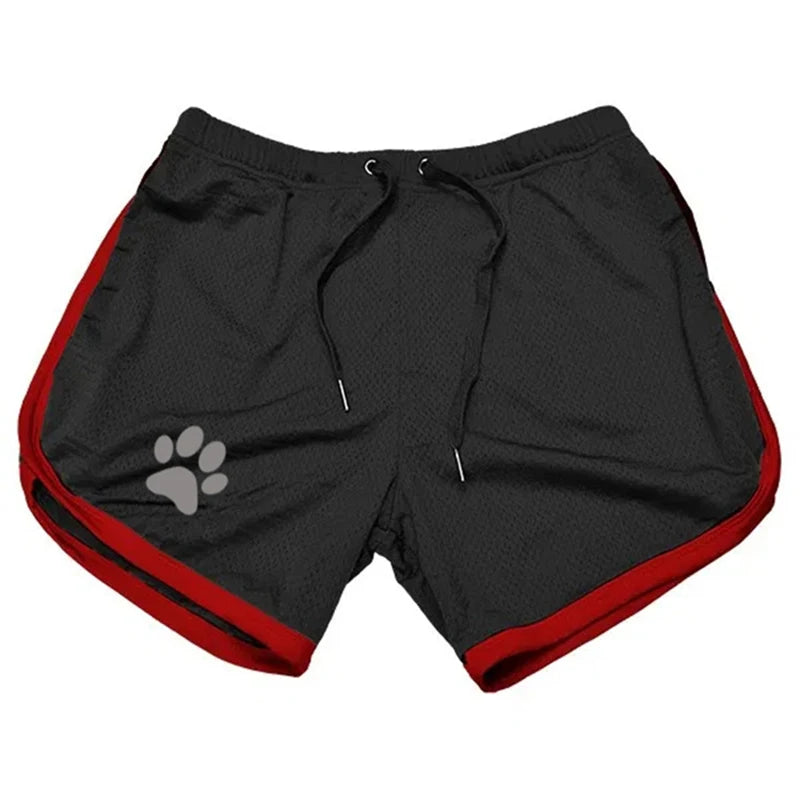 Breathable Mesh Running Shorts For Men Gym Fitness Training