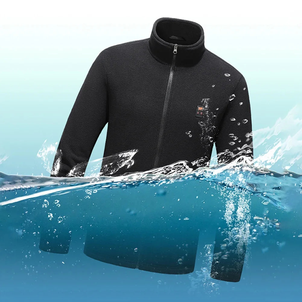Nine Heated Zones USB Charging Heated Jacket Waterproof
