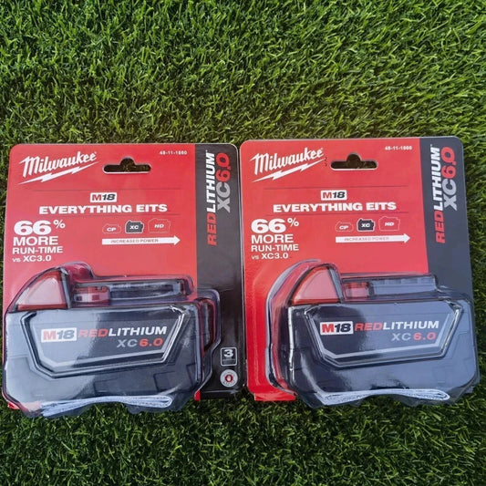 Milwaukee 18V 6.0Ah Battery Pack 48-11-1860 M18 XC