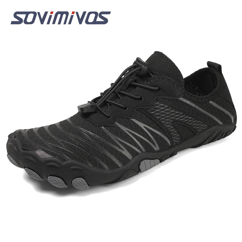 SOVIMIVOS Barefoot Trail Shoes Men Women Hiking Water Shoes