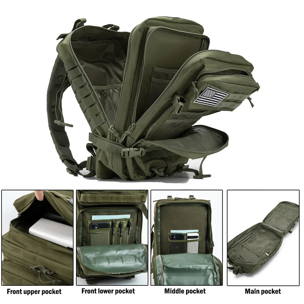 ReFire Gear Tactical Backpack For Outdoor Hiking Camping