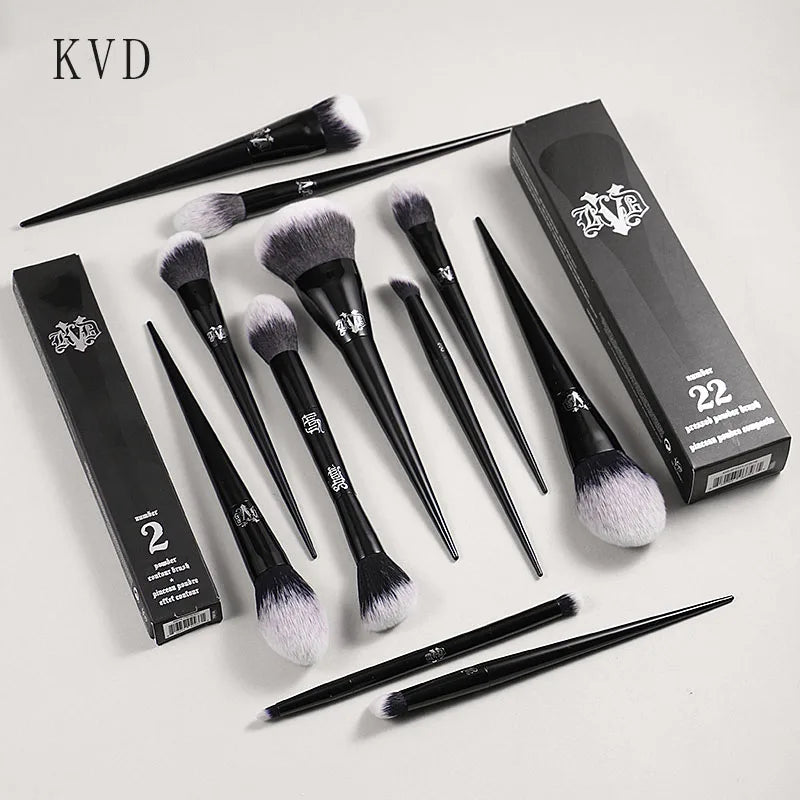Kat Von D Cosmetics Brush Set Kit For Complexion Eyes