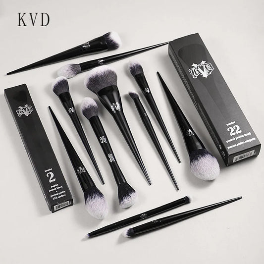Kat Von D Cosmetics Brush Set Kit For Complexion Eyes