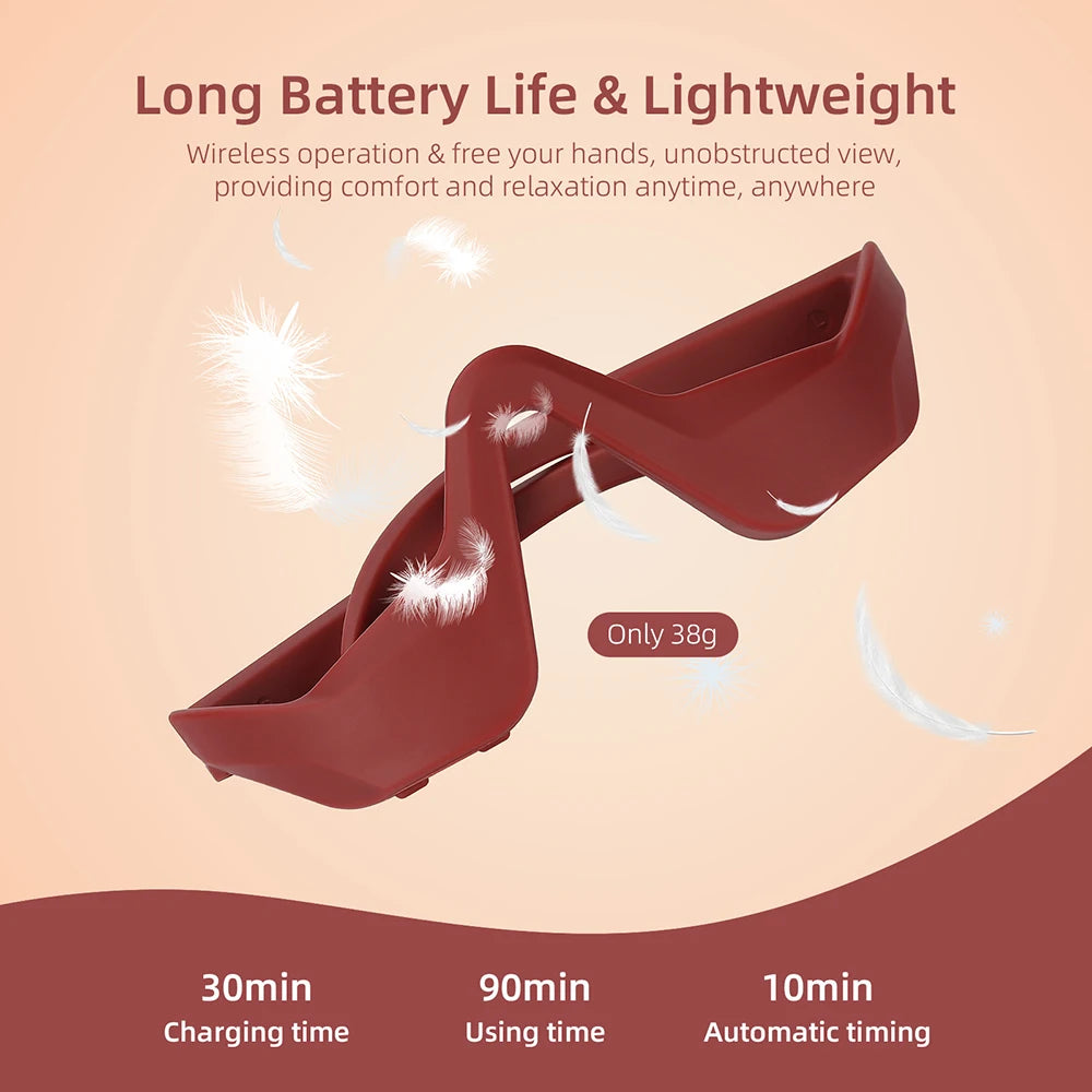 Foreverlily Eye Massager Glasses For Fatigue Relief