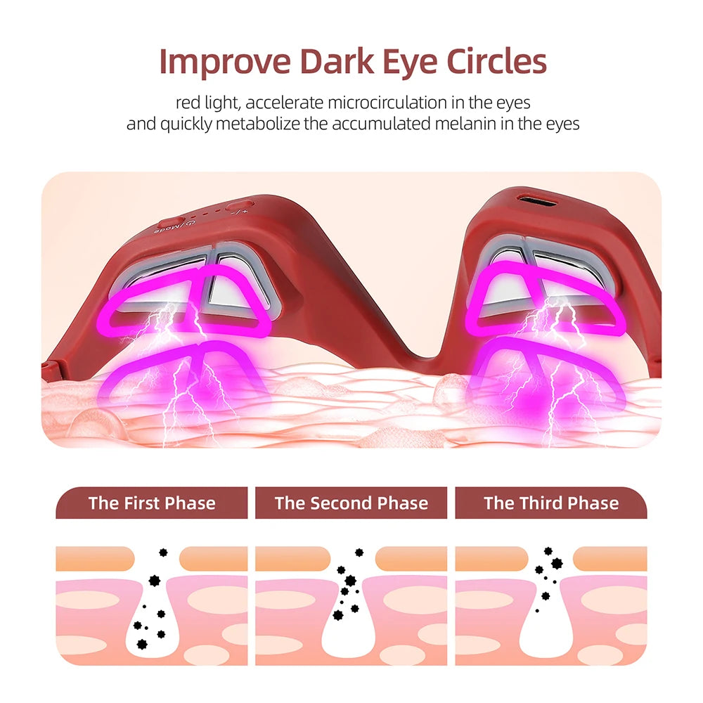 Foreverlily Eye Massager Glasses For Fatigue Relief