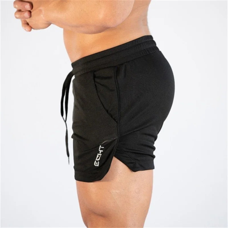 Men Breathable Quick Dry Mesh Sports Shorts Gym Beachwear