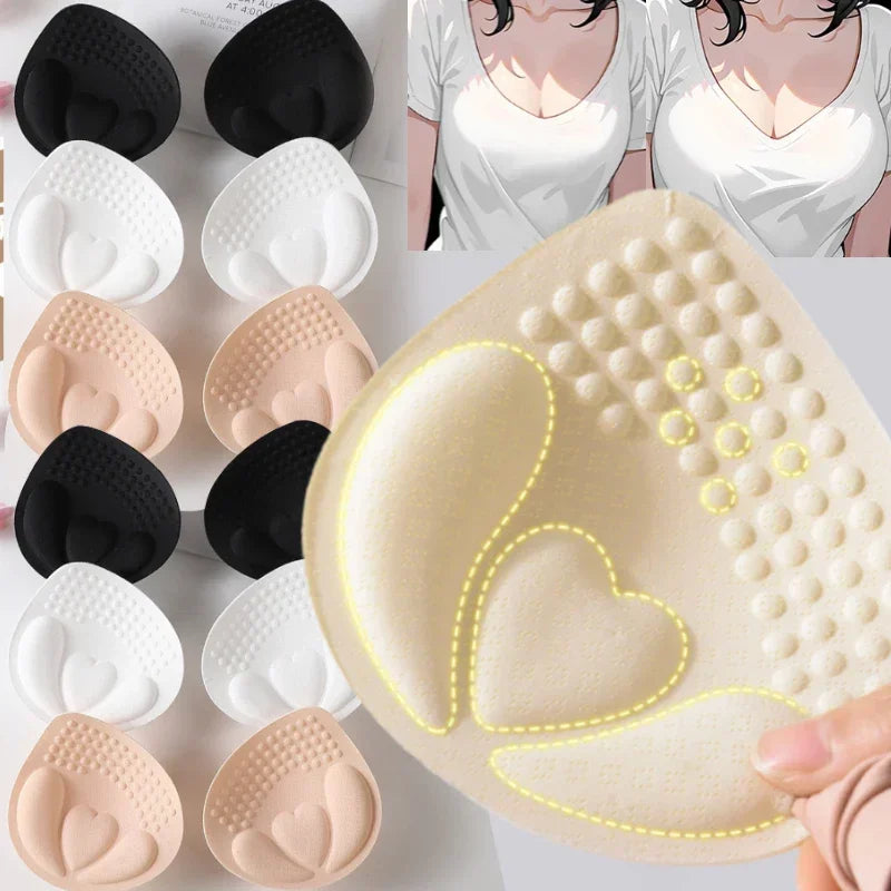 3D Removable Push Up Bra Pads For Women Breast Lift