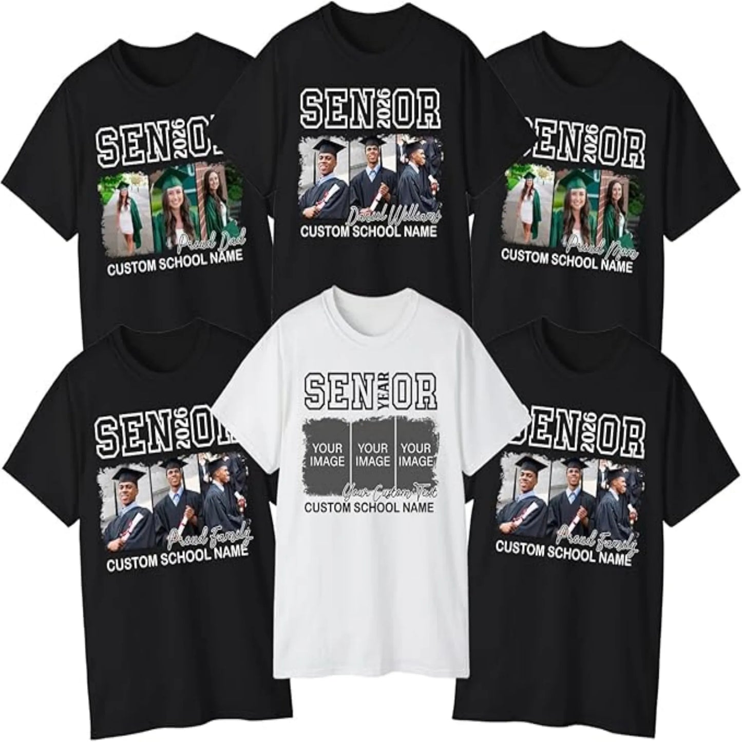 Proud Family Graduate Shirt Custom Photo For Student