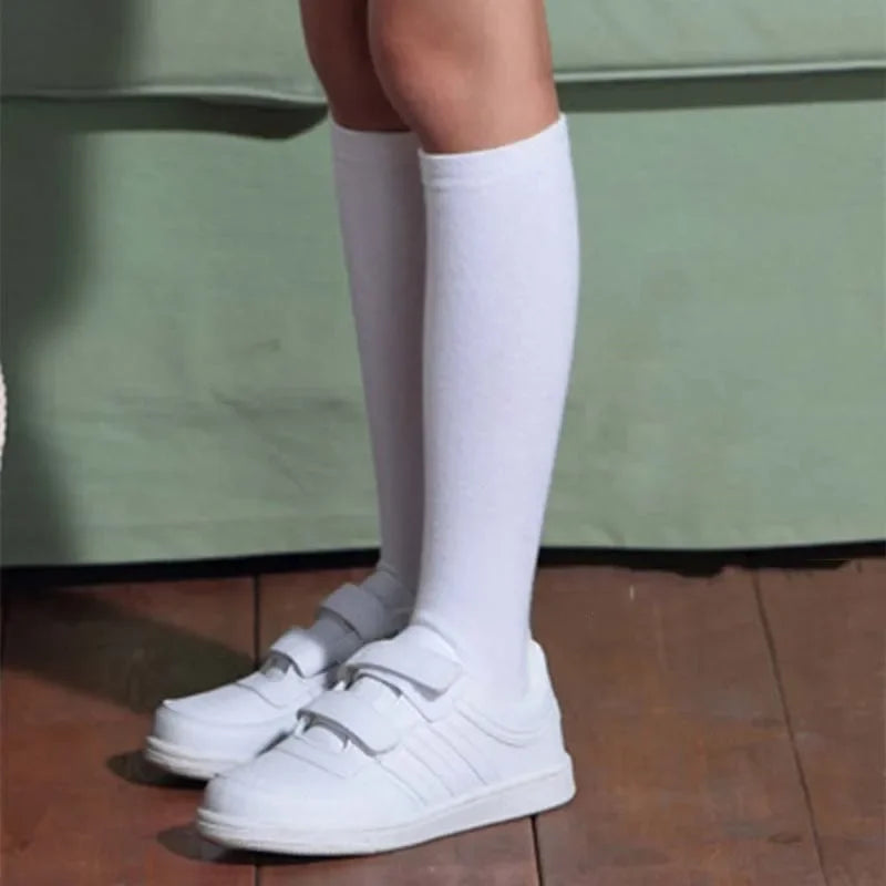 Knee High Unisex Kids Socks For School Uniforms Everyday