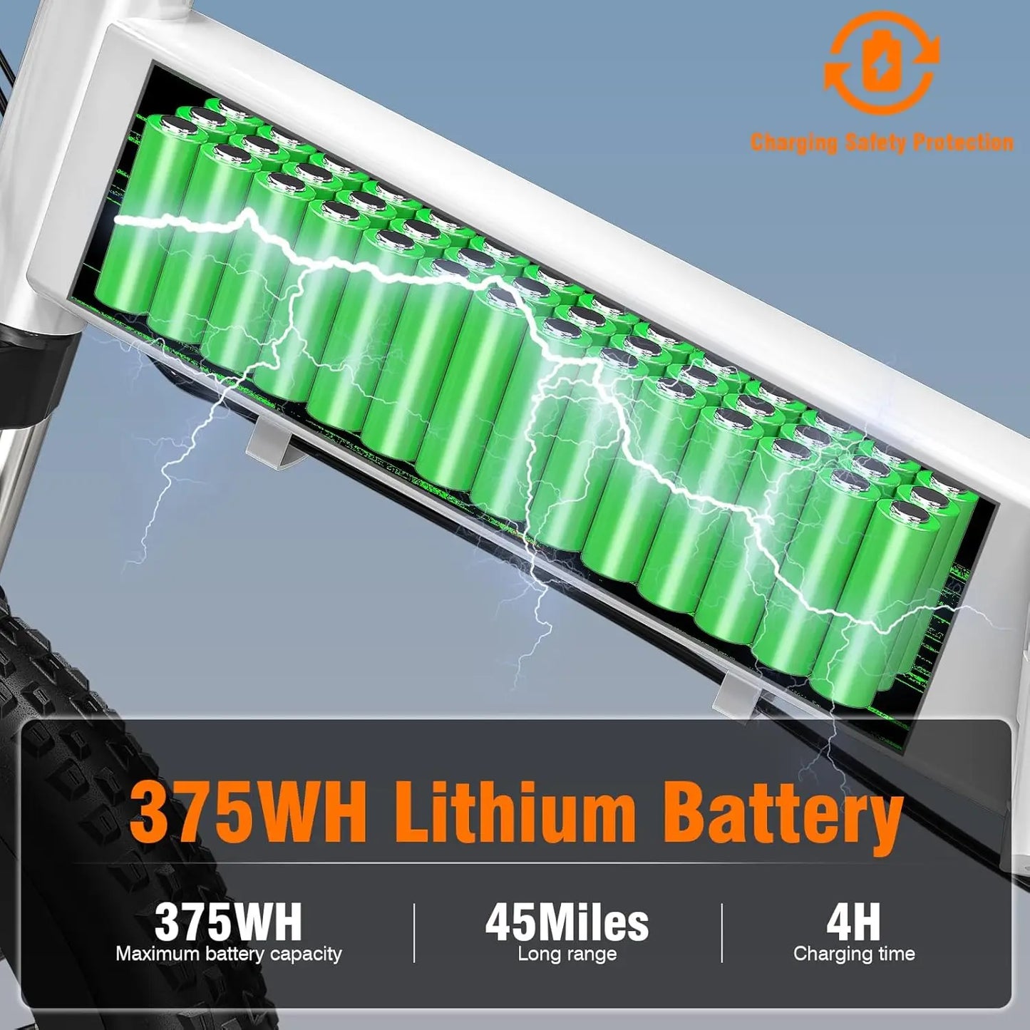 Foldable Electric Bike For Adults And Teens 720W Peak Motor