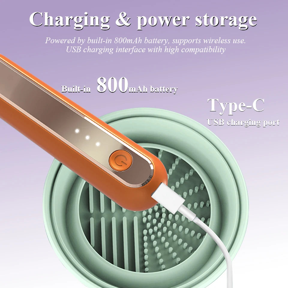 Lashrujade 2 In 1 USB Brush Cleaner And Glue Shaker