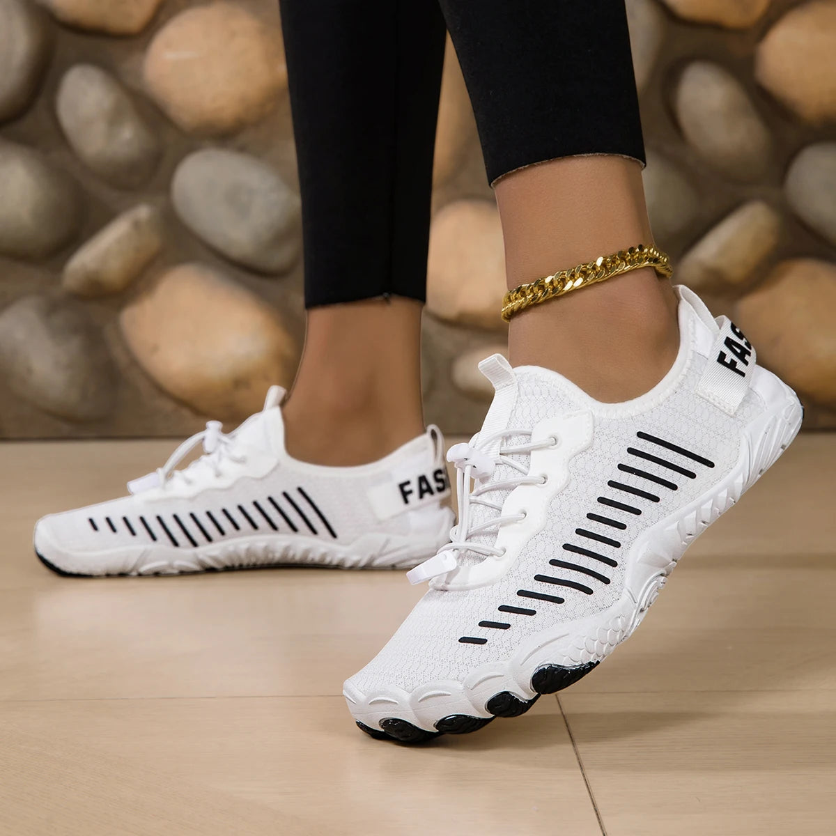 Women Barefoot Water Shoes Quick Dry Non Slip Aqua Sneakers