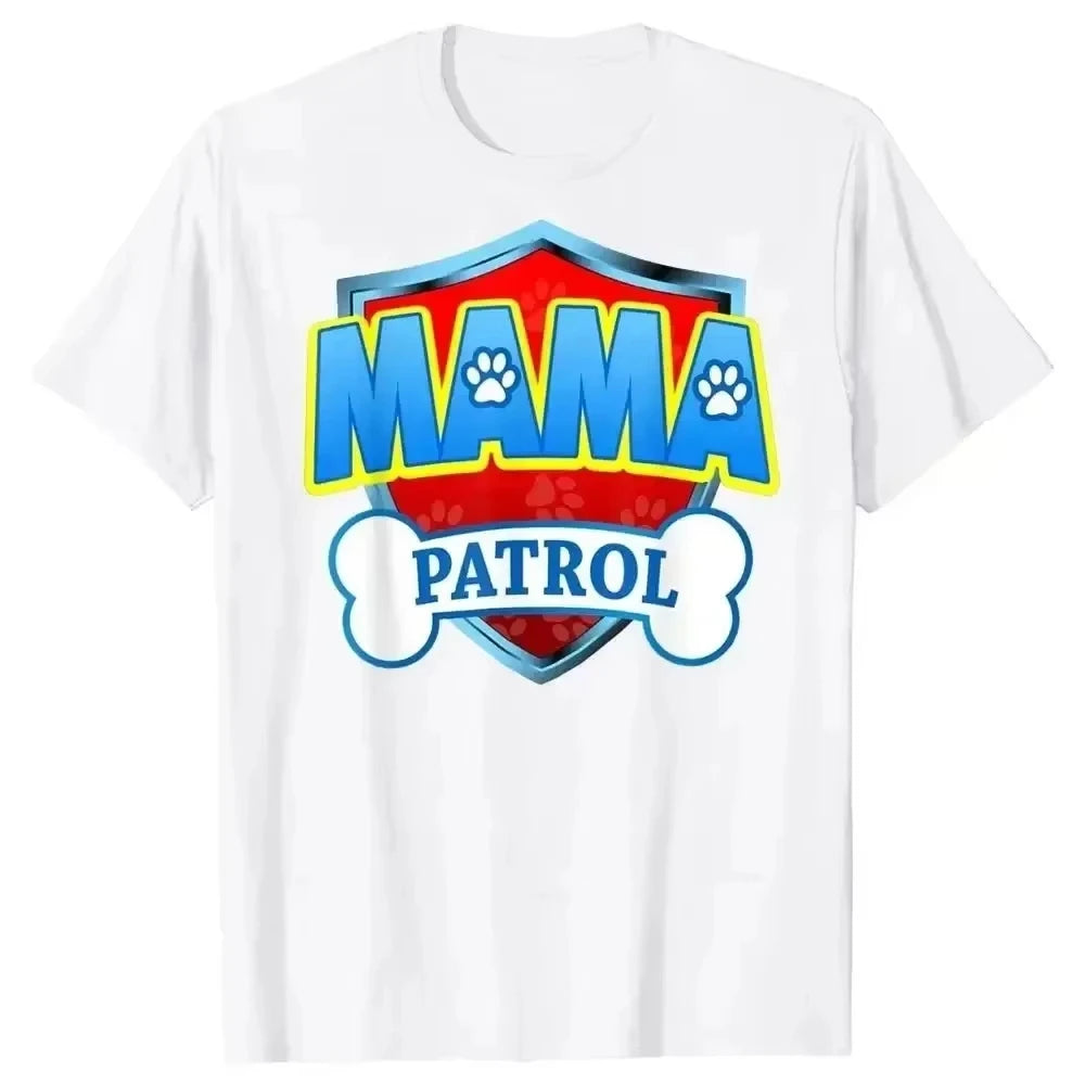 Dog Patrol Shirt Funny Gift T Shirt For Women Cotton