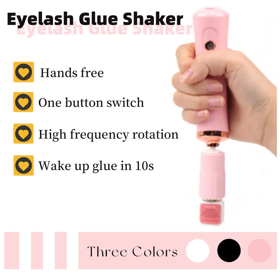 Lash Professor Portable Eyelash Glue Shaker USB Charge Device