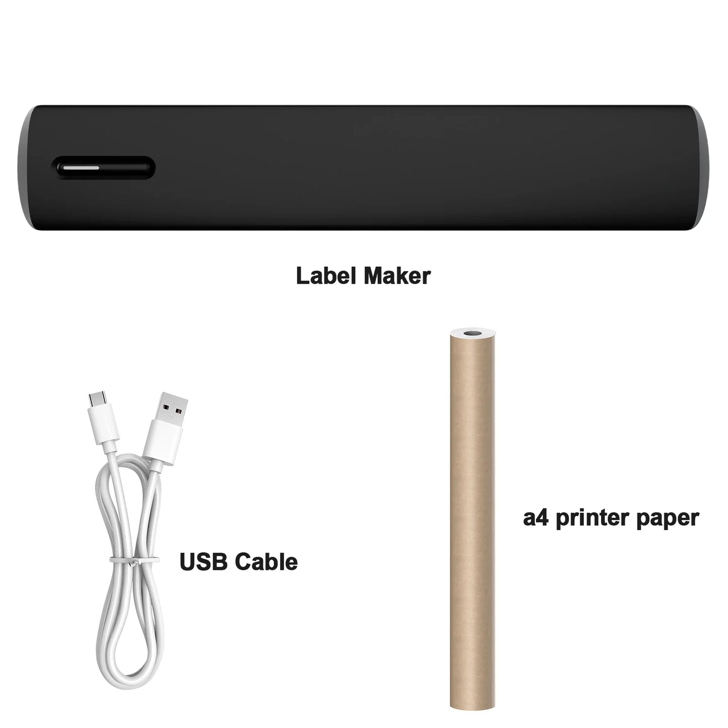 Portable Wireless Inkless Thermal Printer 300DPI Android