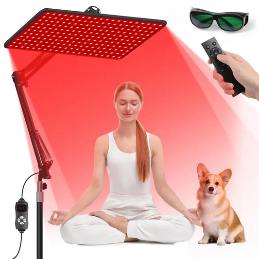 Red Light Therapy Lamp 3 In 1 Infrared Facial Body