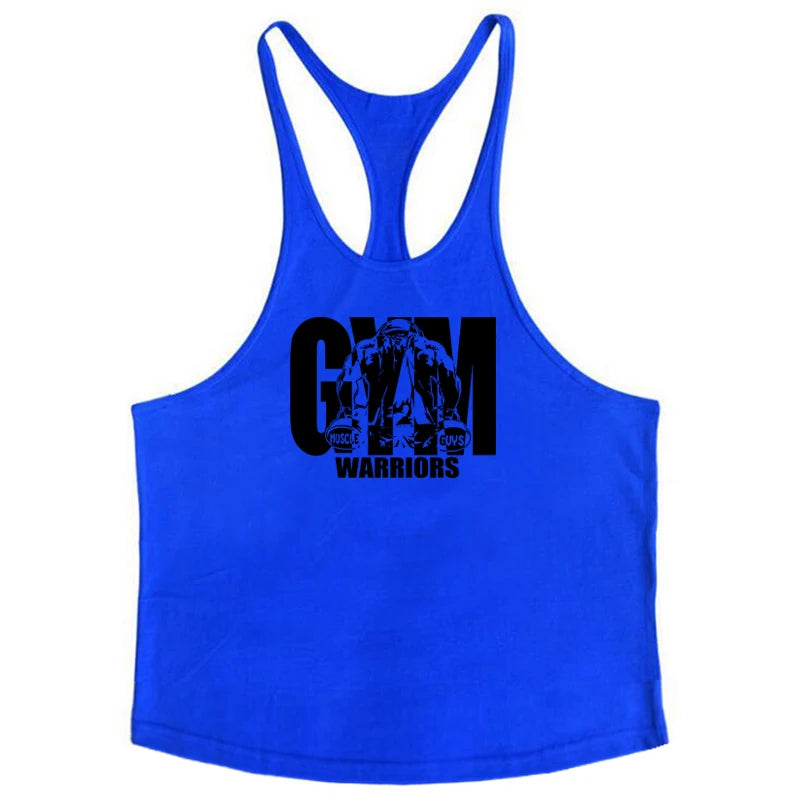 Cotton Breathable Sleeveless Gym Tank Top For Men YBack Vest