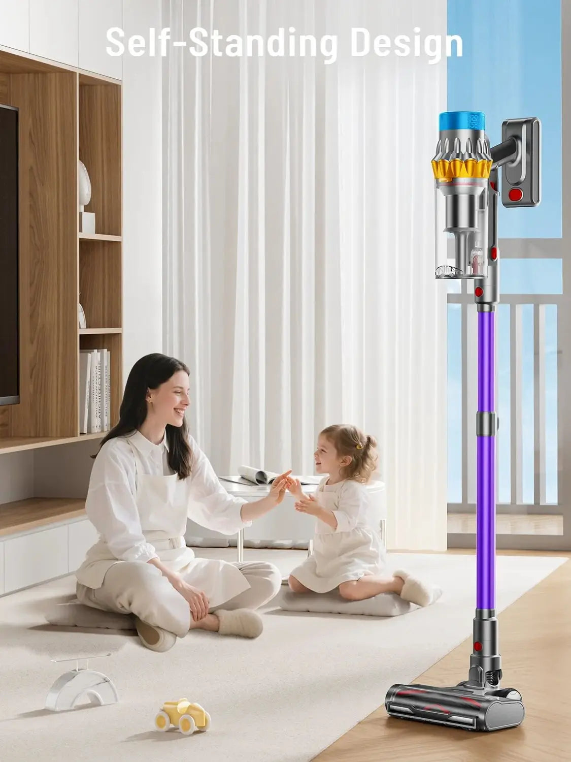 VAKERR X15 Pro 650W Cordless Vacuum Cleaner for Pet Hair
