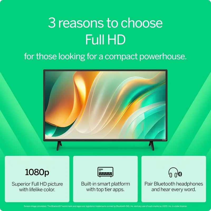 VIZIO Full HD Smart TV With Alexa Google Cast BuiltIn