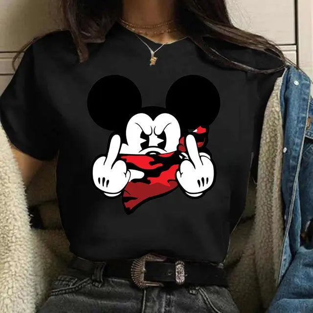 Disney Minnie Mouse Unisex Cotton Family Matching T Shirt