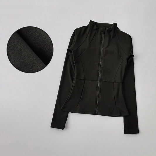Hebei Zhejiang Knit Womens Quick Dry Running Sport Jacket
