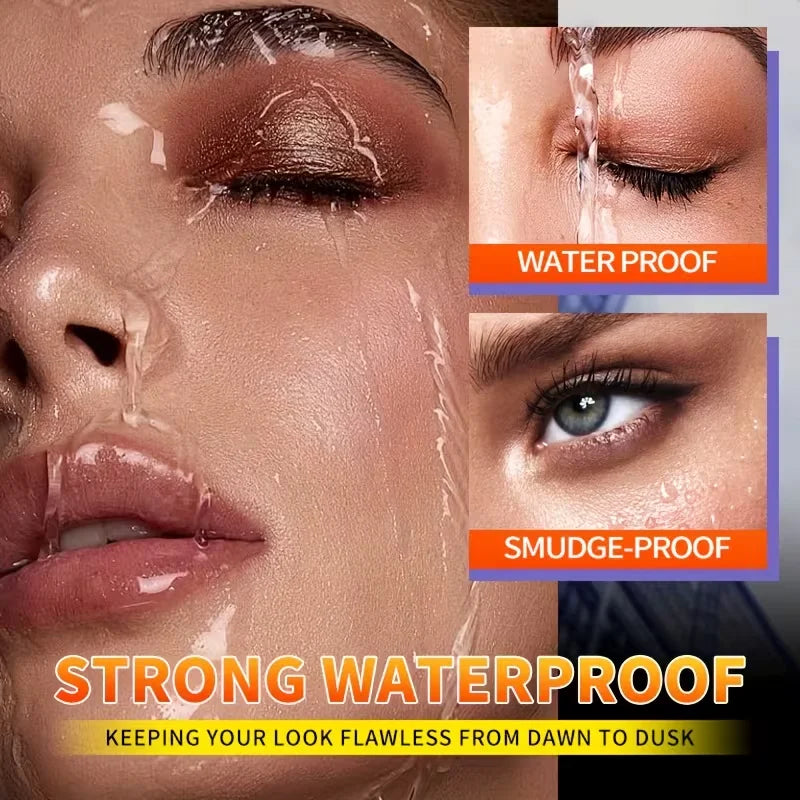 Three Pack Volumizing Mascara Set With Three Brush Heads Waterproof