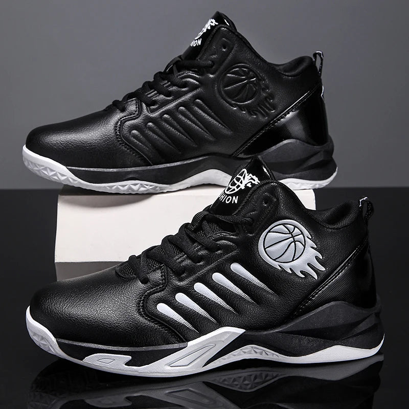 Louis Kadhrcn Mens Basketball Shoes Breathable Non Slip Sneakers