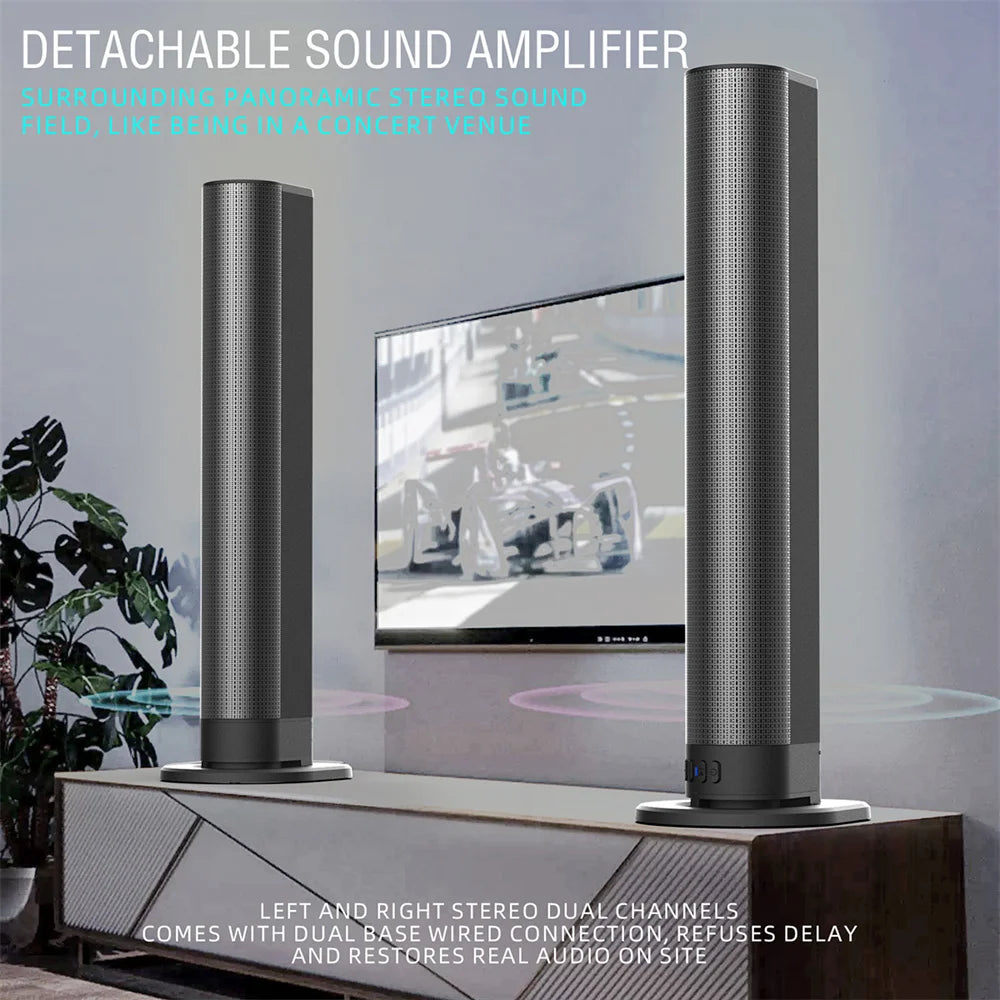 Sound Bar TV System Bluetooth Wireless Subwoofer Home Theater Speaker