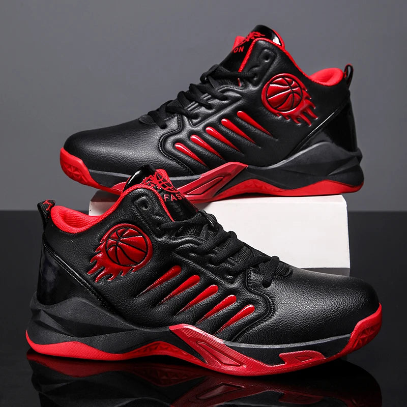Louis Kadhrcn Mens Basketball Shoes Breathable Non Slip Sneakers