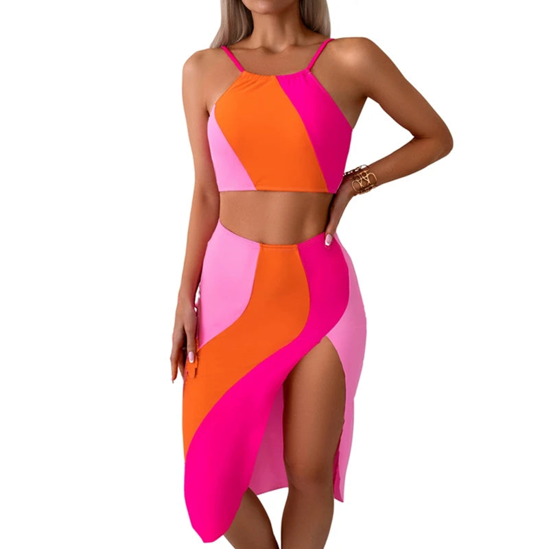 Cathery Mother And Daughter Matching Swimwear Set For Family Beach
