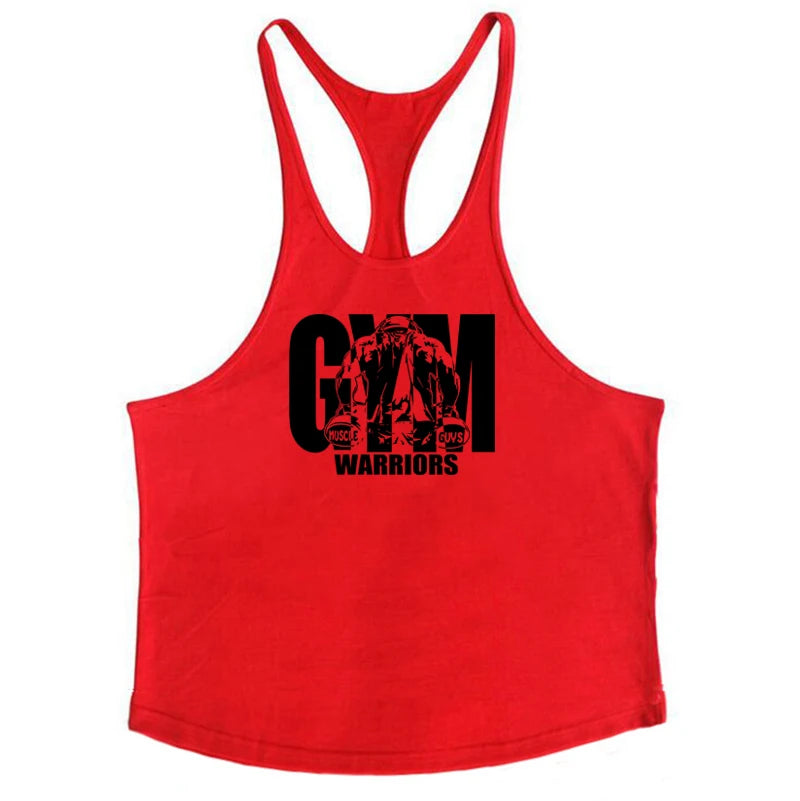 Cotton Breathable Sleeveless Gym Tank Top For Men YBack Vest