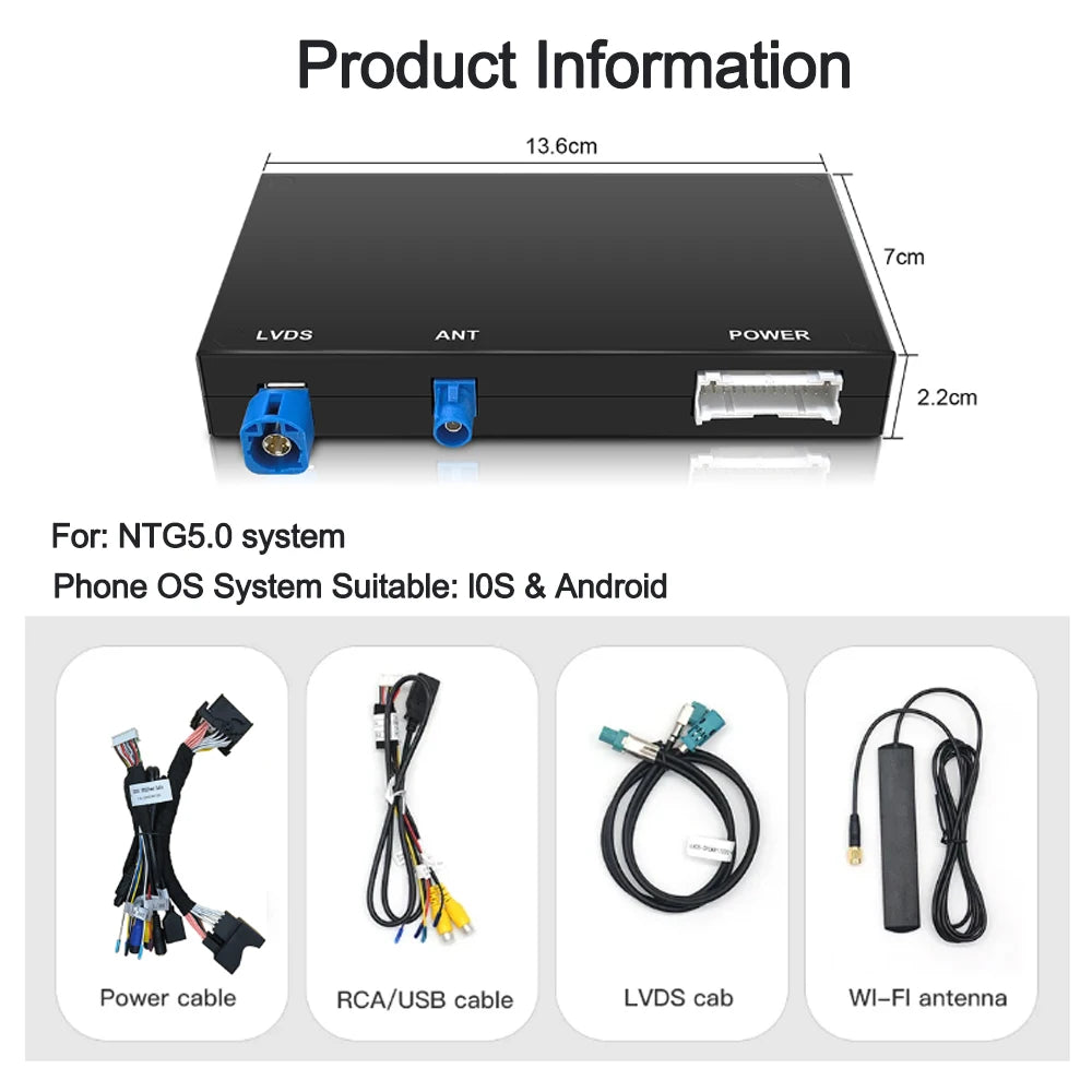 Other Wireless CarPlay Android Auto For Mercedes NTG 5.0 System