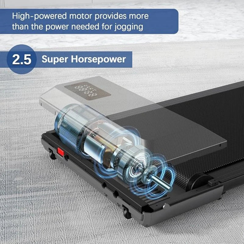 NONE 2.5 HP Home Treadmill For Walking And Running Fitness