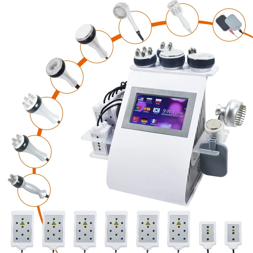 Missheart 9 In 1 Cavitation Ultrasonic Weight Loss Massager