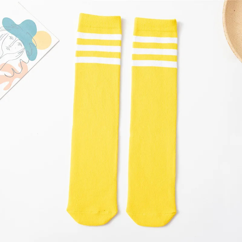 Knee High Unisex Kids Socks For School Uniforms Everyday